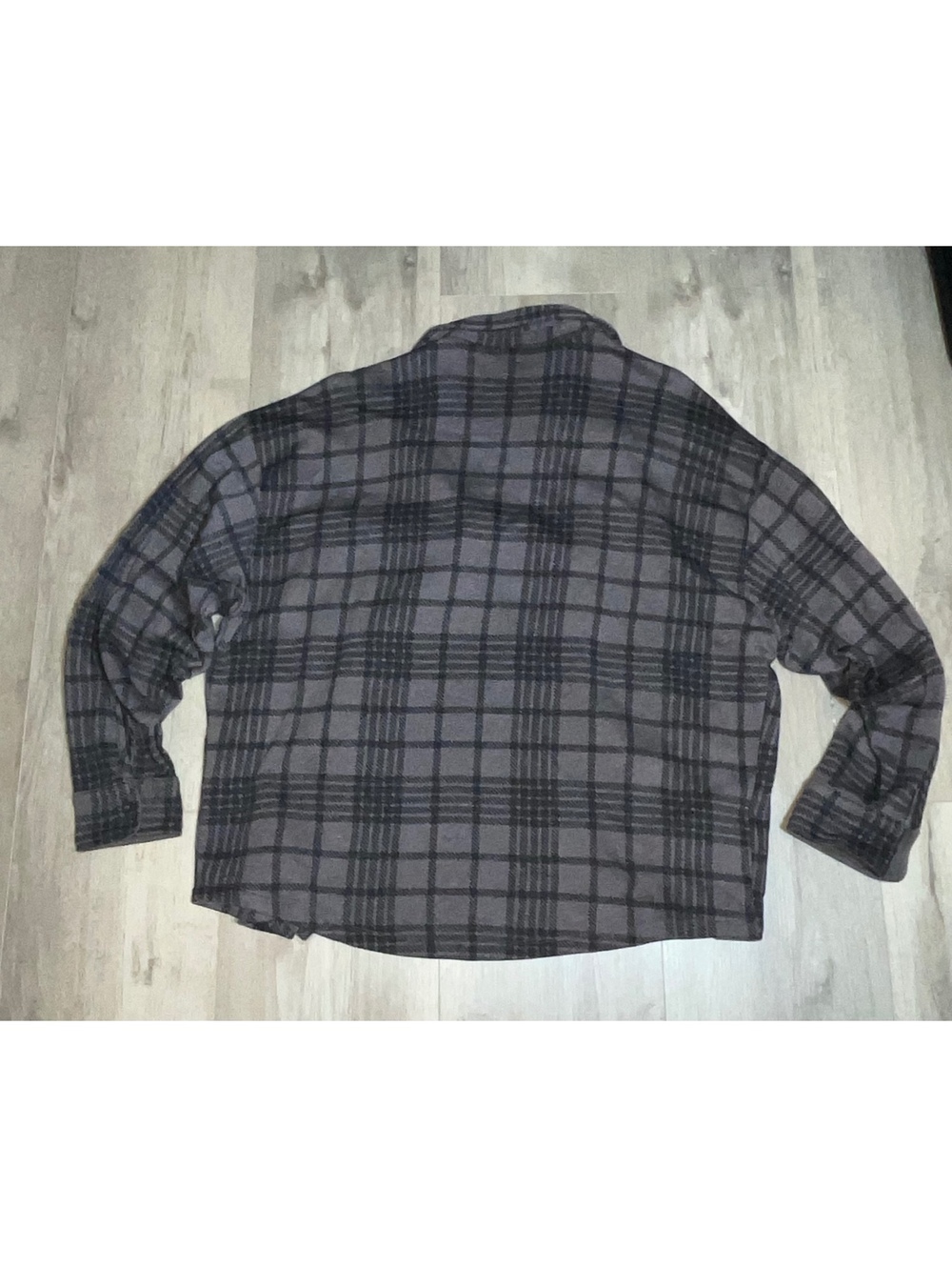 PINK Victoria's Secret Brown Plaid Button-Up Shirt - Picture 4 of 4